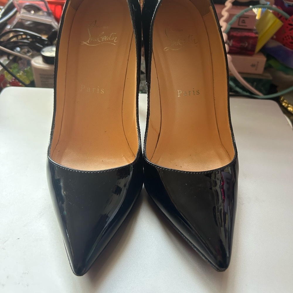 LIKE NEW CHRISTIAN LOUBOUTIN PIGALLE SZ 36.5
